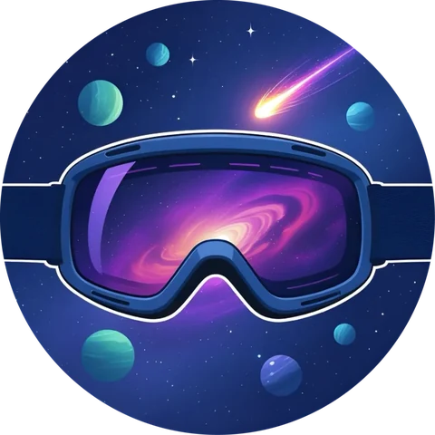 Space Goggles sticker